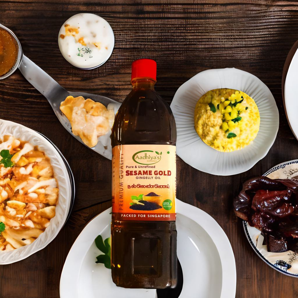 Aadhiya's Cold Pressed Gingelly Oil 200ml